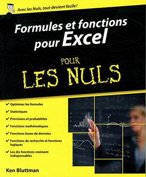 Formules et fonctions pour Excel 2013 et 2016 pour les Nuls