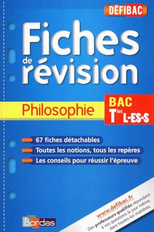 Defibac fiches philo Term L/ES