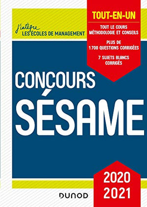 Concours Sésame 2020-2021 - Tout-en-un