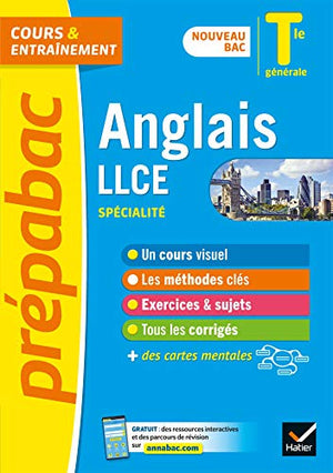 Prépabac Anglais LLCE Tle générale (spécialité) - Bac 2023