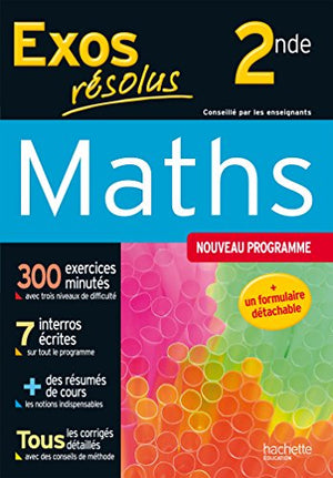 Maths 2de, exos résolus