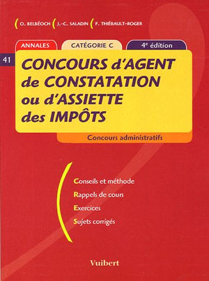 Concours d'agent de constatation ou d'assiette des impôts