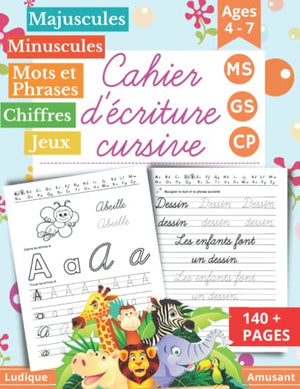 Cahier d'Écriture Cursive