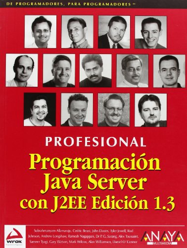 Programación Java Server con J2EE Edición 1.3 (Anaya Multimedia/Wrox)