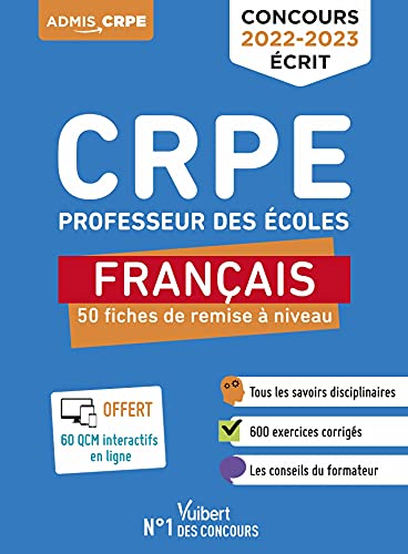 CRPE Professeur des écoles Français
