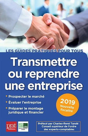 Transmettre ou reprendre une entreprise 2019