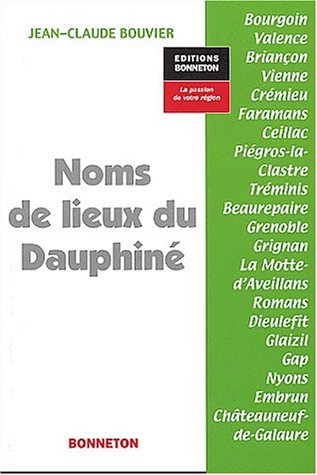 Noms De Lieux Du Dauphine