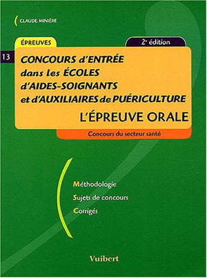 Concours d'entrée en instituts d'AS/AP: L'épreuve orale