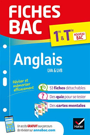 Fiches bac Anglais 1re/Tle