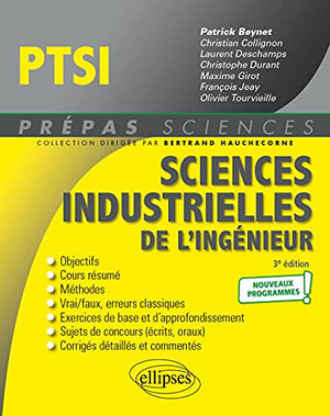 Sciences industrielles de l'ingénieur PTSI