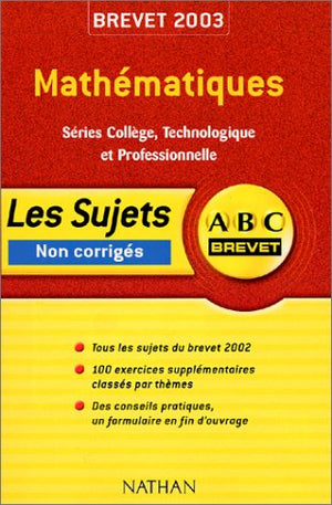 ABC Brevet : Mathématiques