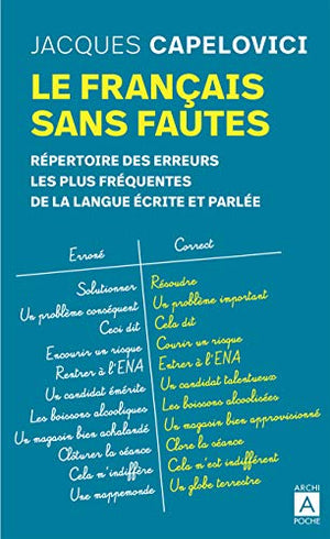 Le français sans fautes