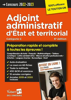 Concours Adjoint administratif d'Etat et territorial