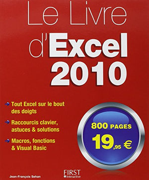 Le livre d'Excel 2010