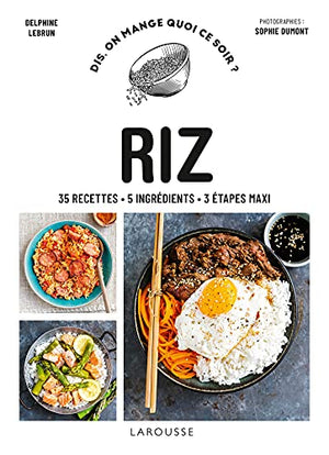 Riz: 35 recettes - 5 ingrédients - 3 étapes maxi