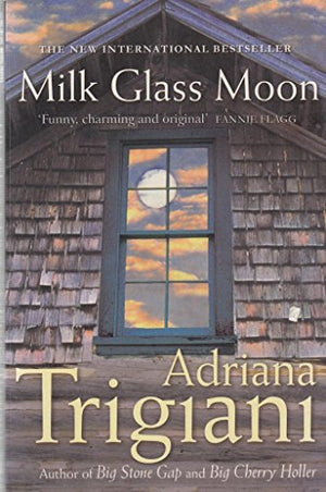 Milk glass moon