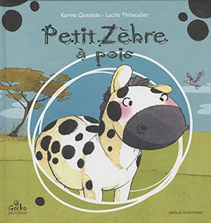 Petit zèbre à pois