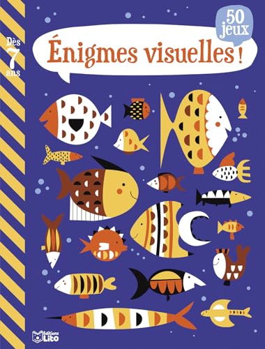 Mon grand livre de jeux - Enigmes visuelles ! : 50 jeux - Dès 7 ans