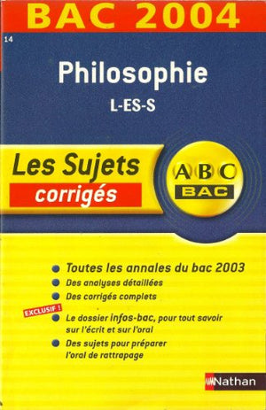 Philosophie Terminales L, ES, S