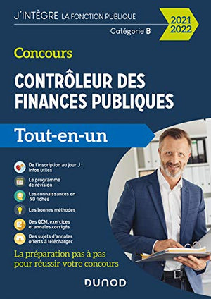 Concours Contrôleur des finances publiques - 2021-2022 - Tout-en-un