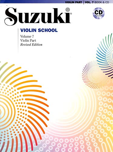 Suzuki Violin School, Vol 7: Violin Part, Book & CD (Suzuki Violin School, 7)