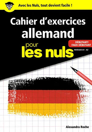 Cahier d'exercices allemand pour les Nuls