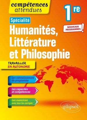 Spécialité humanités, littérature et philosophie - Première