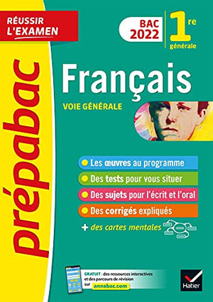 Prépabac français 1re générale Bac 2022