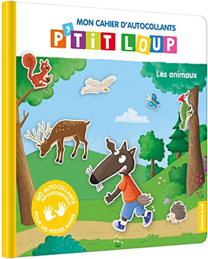 Mon cahier d'autocollants P'tit Loup - Les animaux