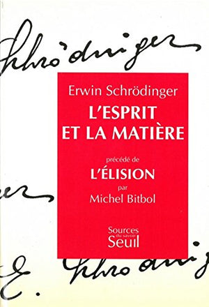 L'esprit et la matière