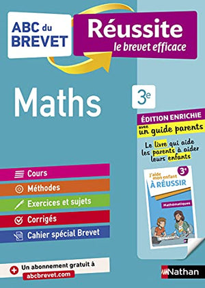 Maths 3e - ABC du Brevet Réussite Famille