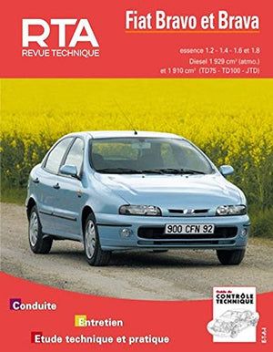 Revue Technique Automobile 585.3 - Fiat Brava I - 1995 à 2001