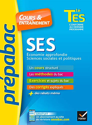 SES Tle ES spécifique & spécialité - Prépabac Cours & entraînement