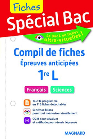 Compil de fiches épreuves anticipées 1re L