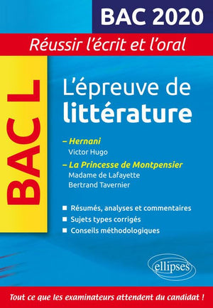 L'épreuve de littérature Bac L