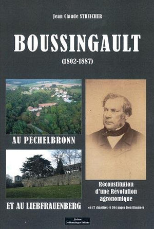 Boussingault au Pechelbronn et au Liebfrauenberg