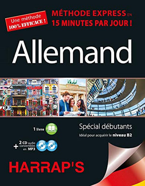 Méthode Express Allemand 2CD+livre