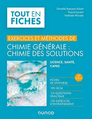 Exercices et méthodes de chimie générale