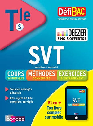 DéfiBac Cours/Méthodes/Exos SVT Terminale S