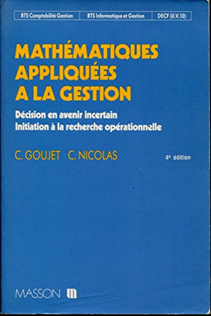 Mathématiques appliquées à la gestion