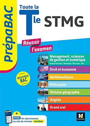 PREPABAC - Toute la terminale STMG - Contrôle continu et épreuves finales - Révision 2025