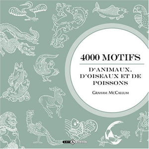 4000 motifs d'animaux, d'oiseaux et de poissons