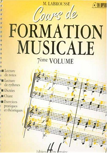 Cours de formation musicale Volume 7