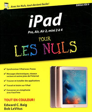 iPad pour les nuls édition iOS 9