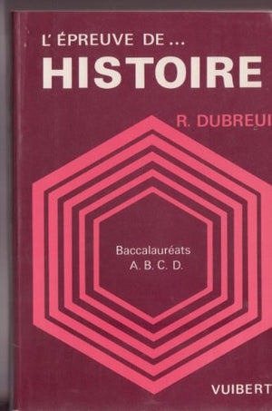 L'Épreuve d'histoire