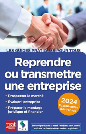 Reprendre ou transmettre une entreprise 2024