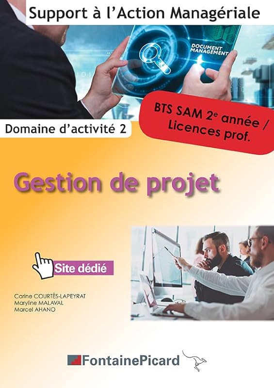 Gestion de projet BTS SAM 2e année / Licences pro: Domaine d'activité 2