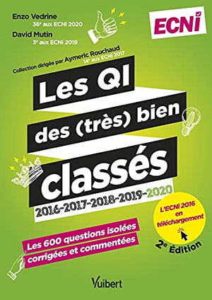 Les questions isolées des (très) bien classés 2016-2020