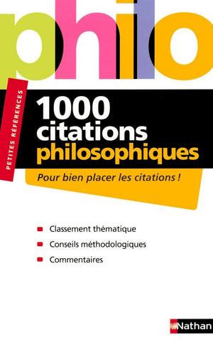 1000 citations philosophiques