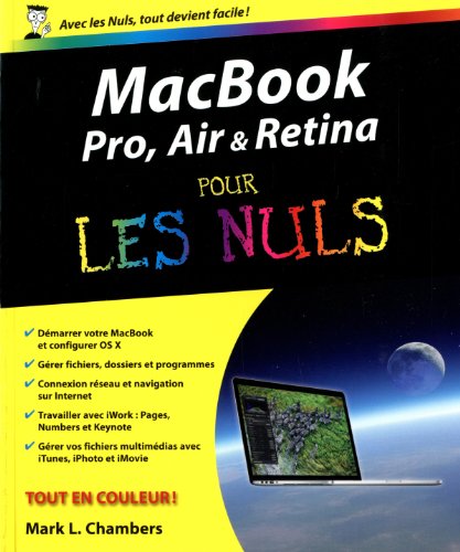 MacBook Pro, Air, Retina pour les Nuls
